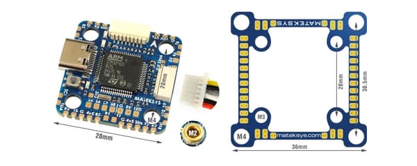 Mateksys F405-MINITE Flight Controller