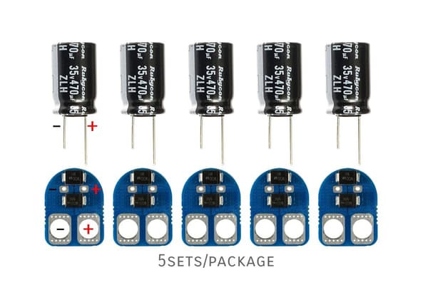 Mateksys Spänningsspikar Filter XT60-TVS