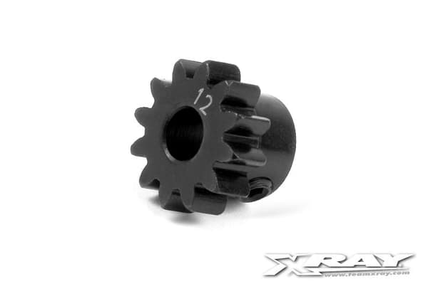 XR-355712 12T MOD1 Pinion Gear XB9E/XB808