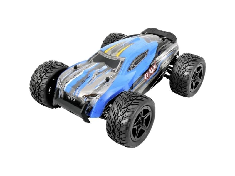 Reely Blue Brushed 1:14 RC-modelbil Elektronik Racerbil Firehjulstræk (4WD) RtR 2,4 GHz Inkl. batteri og ladeapparat