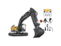 Miniatyrbild 3 av 5: Jamara 406300, Grävmaskin, 1:16, 14 År, 1200 mAh, 2,87 kg