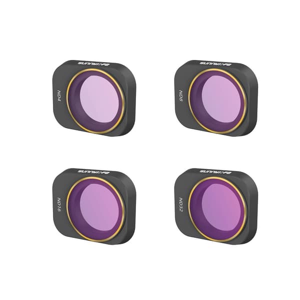 Filter Set ND4, ND8, ND16, ND32  DJI Mini 3 Pro
