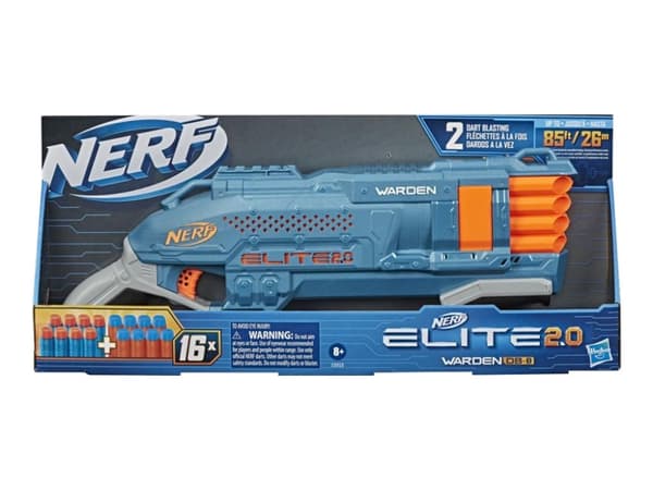 Nerf Elite 2.0 - Warden DB-8 räjäyttäjä - 8 kasa