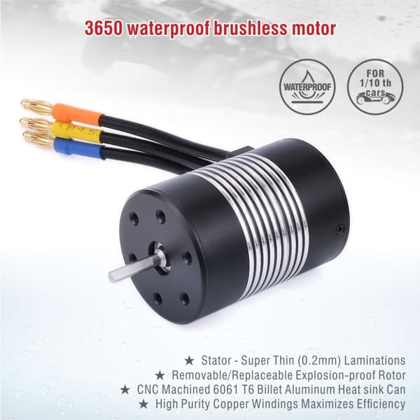 Surpass Hobby 3650 5900KV Sensorless BL WP