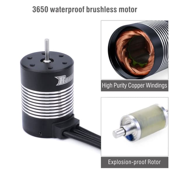 Surpass Hobby 3650 9000KV Sensorløs BL WP