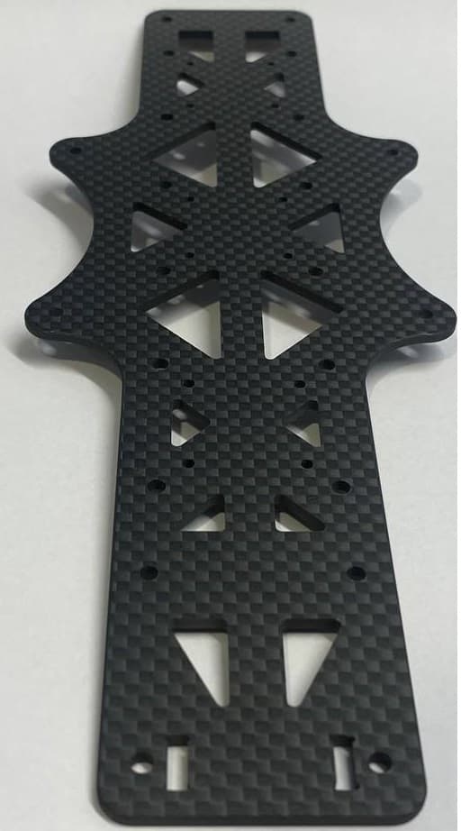 AOS-RC AOS7 Freestyle Reservedel - Bottom Plate