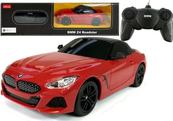 LEANToys Auto R/C BMW Z4 Roadster Rastar 1:24 Red