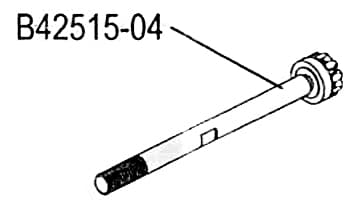 TFL-B42515-04 Shaft with Gear