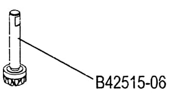 TFL-B42515-06 Shaft with Gear
