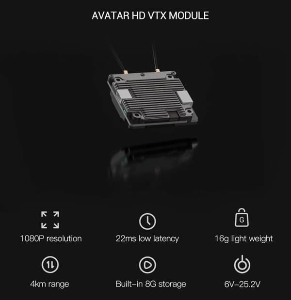 Walksnail Avatar HD VTX Module