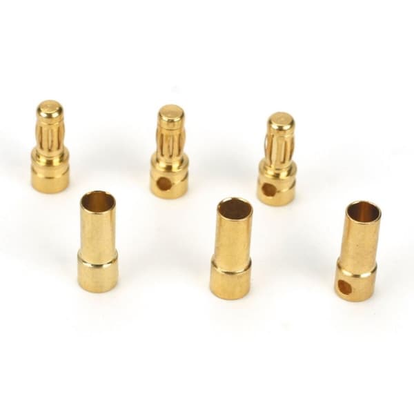 Bronto 3.5 mm guldkontakter - 2 par