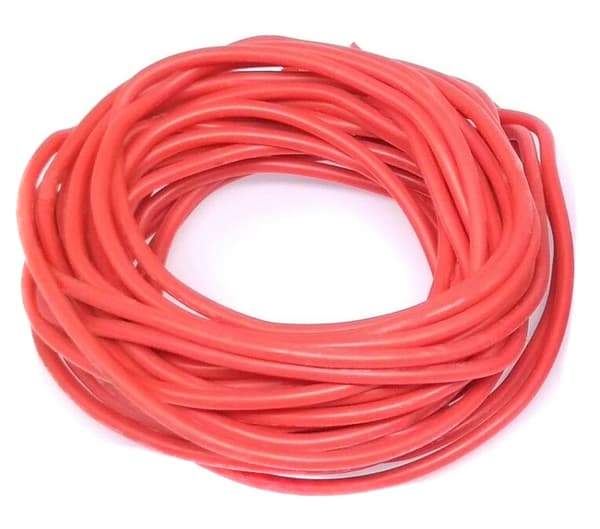 Bronto Silikonkabel  20AWG - 5m rød
