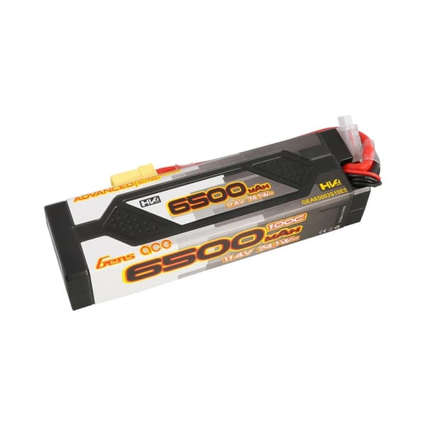 3s  6500mAh -100C - Gen&#39;s Ace Advanced - EC5