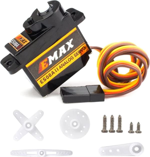EMax ES08A II 8.6g med 15T för reservdelar till Axial SCX24 RC - Tillbehör till Fjärrstyrda Leksaker Analog servo med plastväxlar