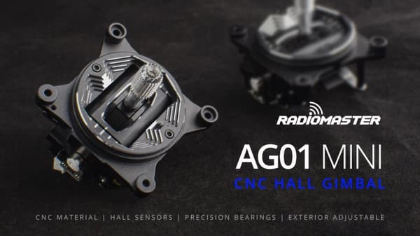 RadioMaster AG01 Mini Full CNC Hall Gimbal TX12/Z