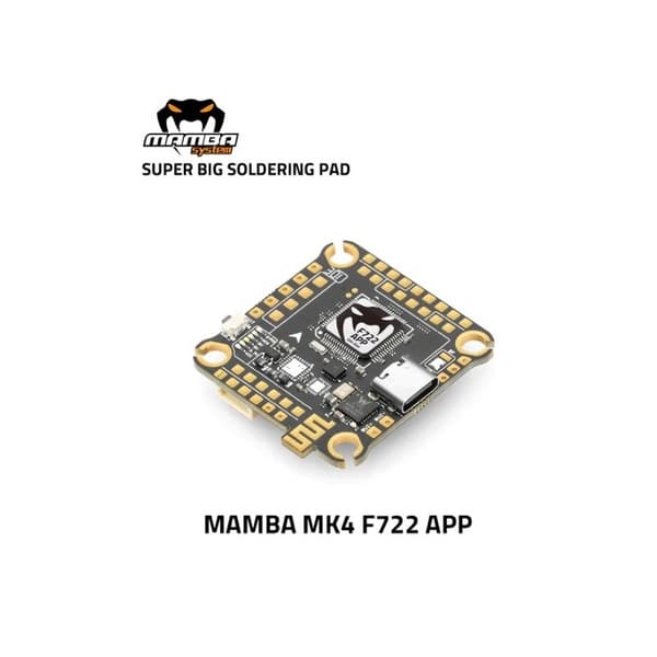 Diatone Mamba F722MK4 APP 3-6s Flight Controller