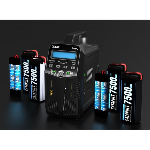 SkyRC T400Q 4x100W Datorladdare