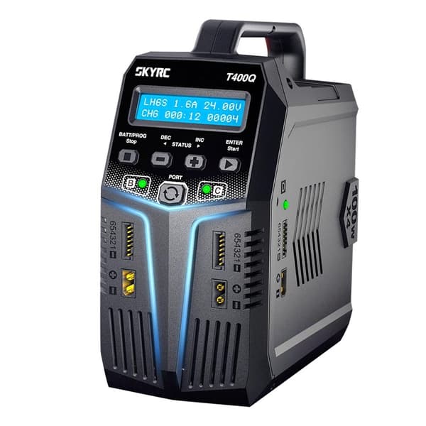 SkyRC T400Q 4x100W Datorladdare