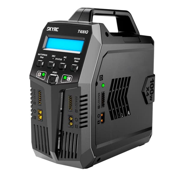 SkyRC T400Q 4x100W Computeroplader