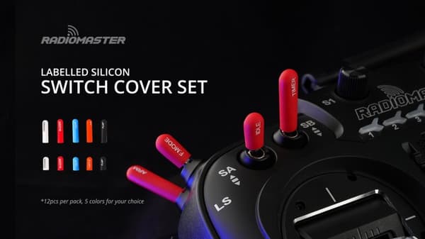 RadioMaster Silicon Switch Covers Lang - Sort
