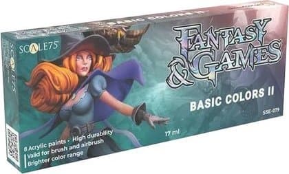 Scale75 Scale75: Fantasy & Games - Paint Set - Basic Colors II