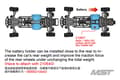 Miniatyrbilde 6 av 7: MST-210656 Chassis LW Flex Carbon Deck RMX/RRX