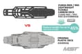 Miniatyrbilde 2 av 7: MST-210656 Chassis LW Flex Carbon Deck RMX/RRX