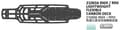 Miniatyrbilde 1 av 7: MST-210656 Chassis LW Flex Carbon Deck RMX/RRX