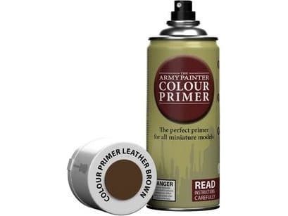 Army Painter Army Painter: Colour Primer - Leather Brown Spray
