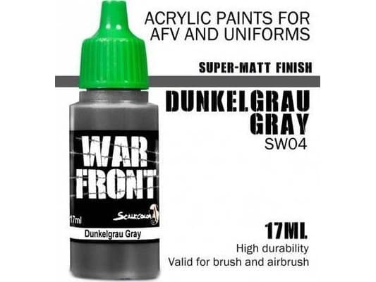 Scale75 ScaleColor: WarFront - Dunkelgrau Gray