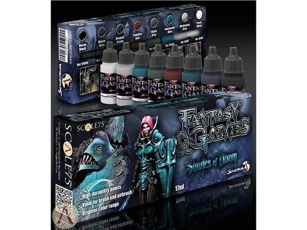 Scale75 Scale75: Fantasy & Games - Paint Set - Shades of Doom