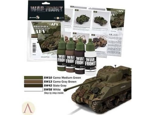 Scale75 Scale 75: British and Commenwealth AFV Paint Set