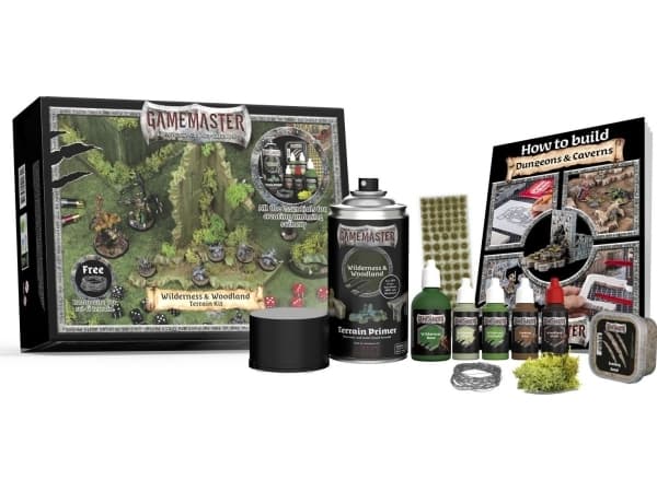 Army Painter GameMaster - Wilderness & Woodlands Terrain Kit