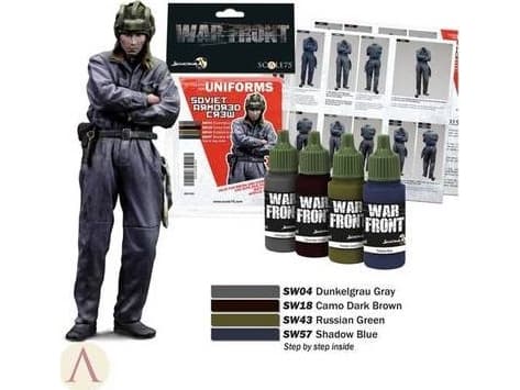 Scale75 Scale 75: Soviet Armored Crew Paint Set