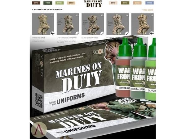 Scale75 Scale 75: Marines on Duty Paint Set