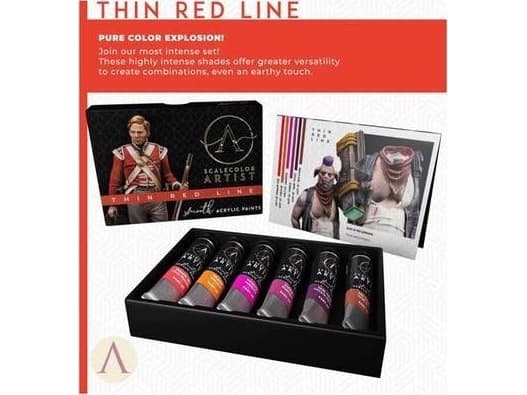 Scale75 Scale 75: Thin Red Line Paint Set