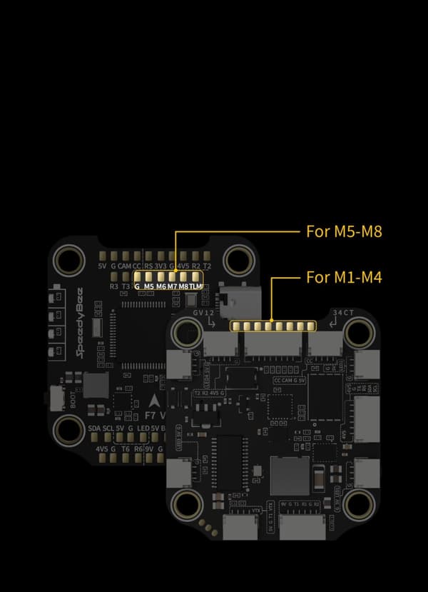 SpeedyBee Stack F7 V3 50A 3-6S FC Stack