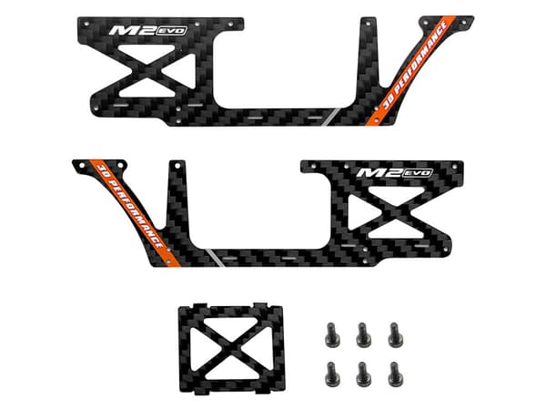 OSHM2326O Fuselage Carbon Panel Set Orange
