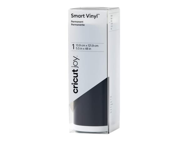 Cricut Joy Smart Vinyl - Hantverksmaterial - 13.9 x 121.9 cm - svart - permanent - vinyl