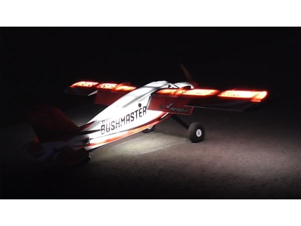 Amewi AMXFlight Turbo Bushmaster Hvid, Rød Modelfly PNP 1830 mm
