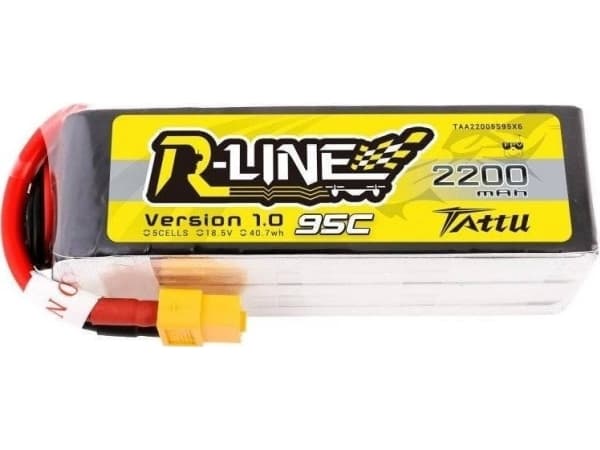 Batteri Tattu R-Line 2200mAh 18,5V 95C 5S1P XT60