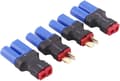 Miniatyrbild 3 av 5: 4 bitar EC5 till T-Plug Deans Style hane kvinnlig Tillbehör till Fjärrstyrda Leksaker RC-kontaktadapter