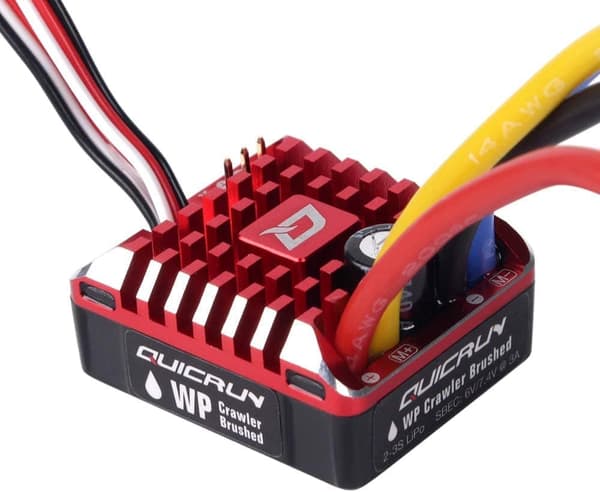 80A harjattu ESC RC: llä 1:10 RC telaketju Traxxas TRX4 aksiaalinen SCX10 90046 - Lisävarusteet kauko-ohjattaville leluille RC-nopeudensäädin