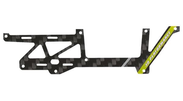 OSHM1214Y Fuselage Left Carbon Fiber Yellow