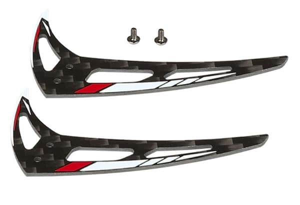 OSHM1204R Vertical Stabilizer Set Red (2)
