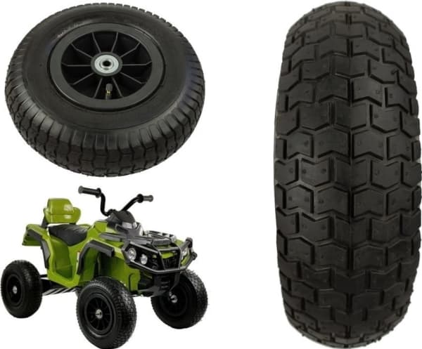 Lean Cars Koło Pompowane do Quada med batteri BDM0906