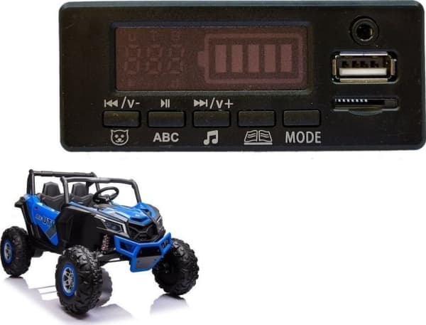 Lean Cars Music panel for the vehicle for the XMX613 24V battery