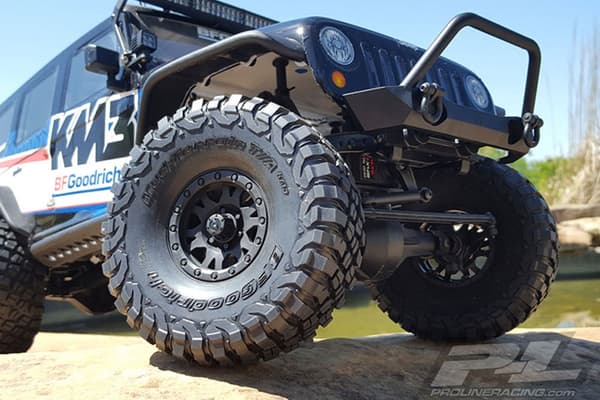 Proline 1.9 Goodrich Mud Terrain KM3 Tires (2)