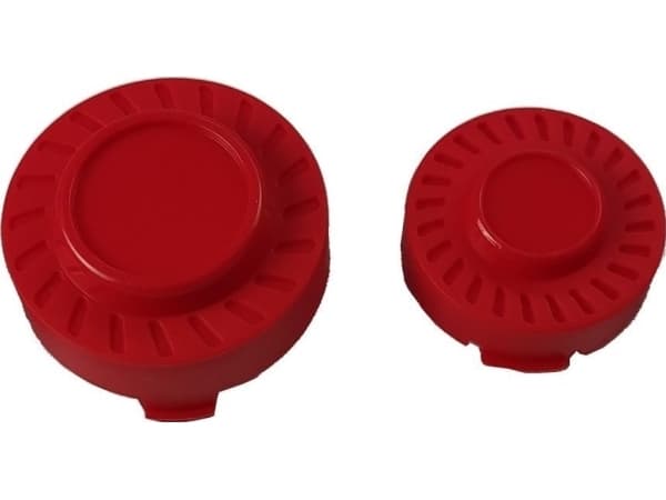 Lean Red XMX609 Wheel End Caps Set CDON