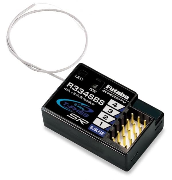 Futaba 4PM Plus R334SBS T-FHSS